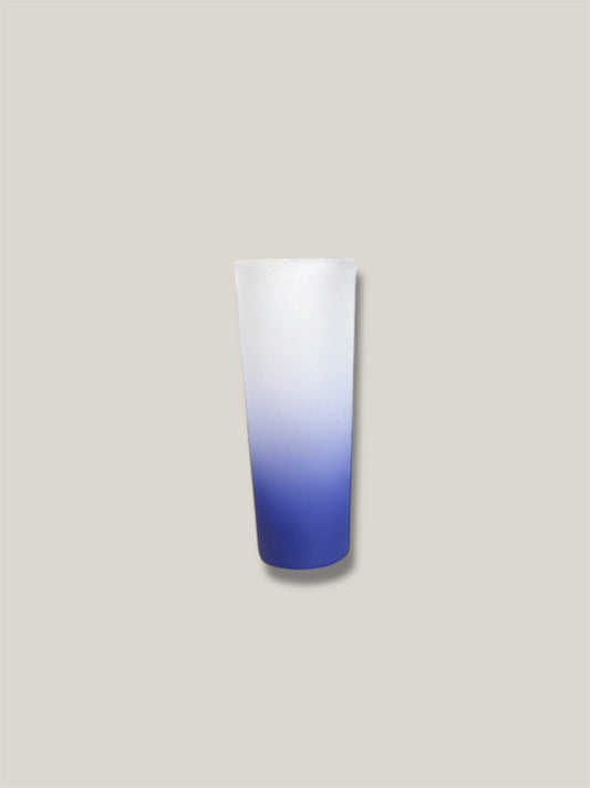 Frosted Blue Shot Glass