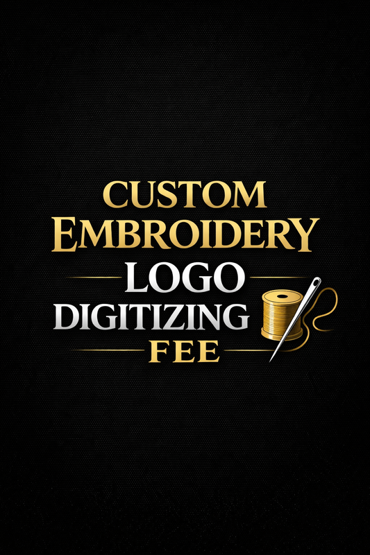 Custom Embroidery Logo Digitizing Fee