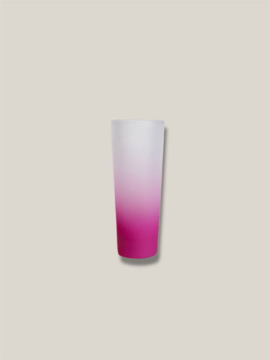 Frosted Pink Shot Glass