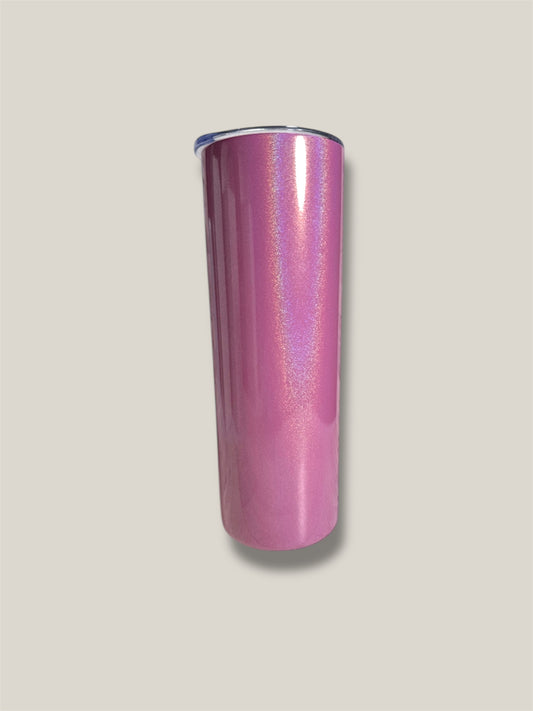 20oz Pink Shimmer Tumbler