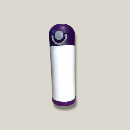 Kids water bottle purple