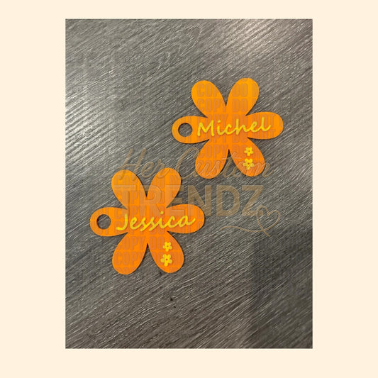 Floral Tumbler Topper 🌺🧡✨